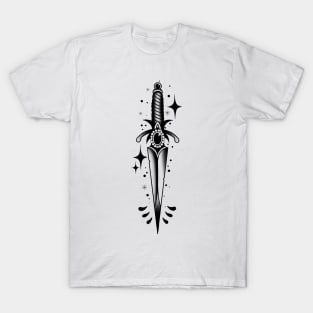 Traditional Dagger (WHITE) T-Shirt